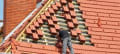 Ralphy's Roofing. logo