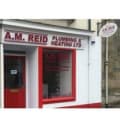 A.m. Reid Plumbing & Heating. logo