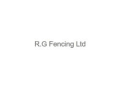 Robert George Fencing Contractors logo