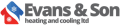 Evans & Son Heating and Cooling logo