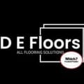 D E Floors logo
