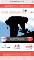 Aline Roofing logo