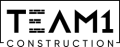 Team 1 Construction logo