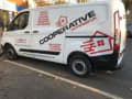 Cooperative roofing logo
