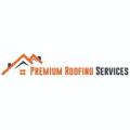Premium roofing services logo
