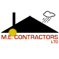 M E Roofing Contractors Logo