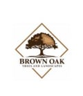 Brownoak trees and landscapes Logo