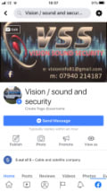 VISION SOUND SECURITY logo