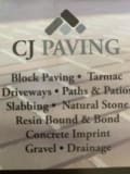 CJ PAVING logo