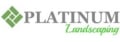Platinum landscaping logo
