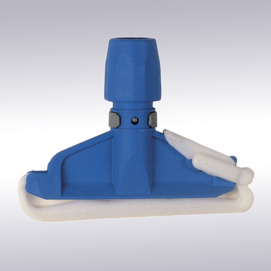 Kunststof mopklem, blauw