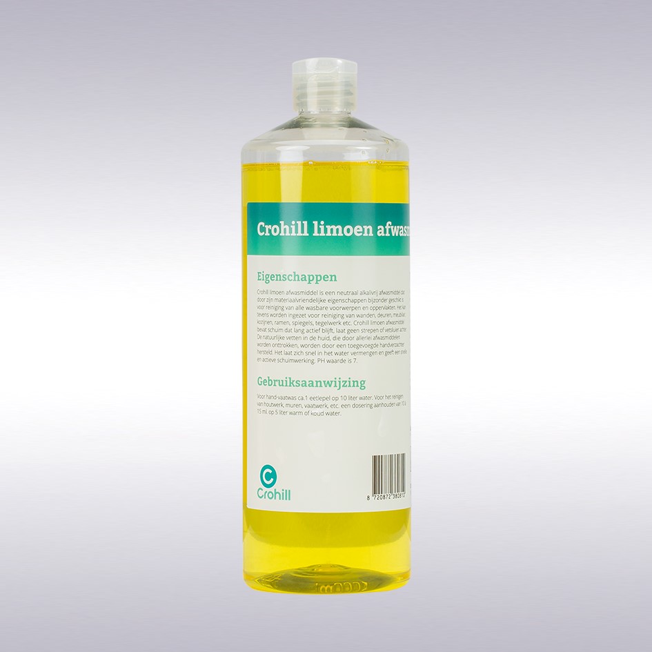 Crohill limoen afwasmiddel, 6 x 1 liter