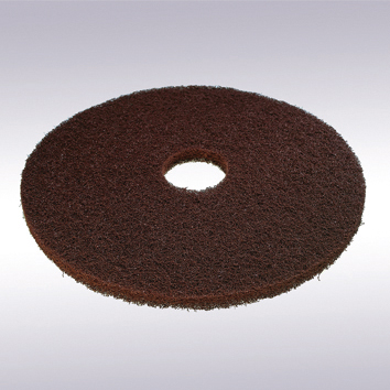 Vloerpad bruin, 17 inch / 43 cm - vpe 5