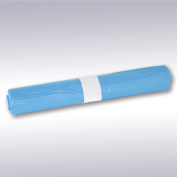Afvalzak LDPE, 70 x 110 cm blauw T50