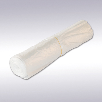 Afvalzak HDPE, 63 x 60 cm transparant T10