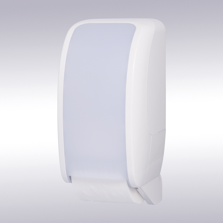 Swiss Design doppenrol toiletpapier dispenser wit -N-