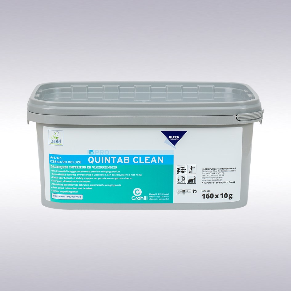 Crohill quintab clean eco tabletten, 160 x 10 gram