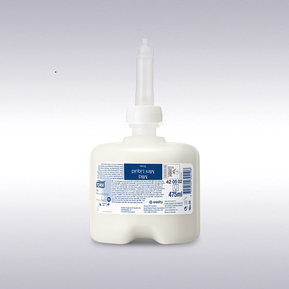 Tork Mild Mini Liquid Soap 8 x 475 ml
