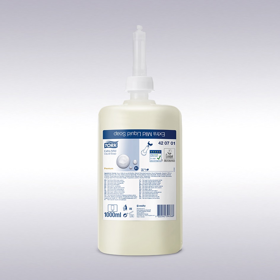 Tork Extra Mild Liquid Soap 6 x 1 liter