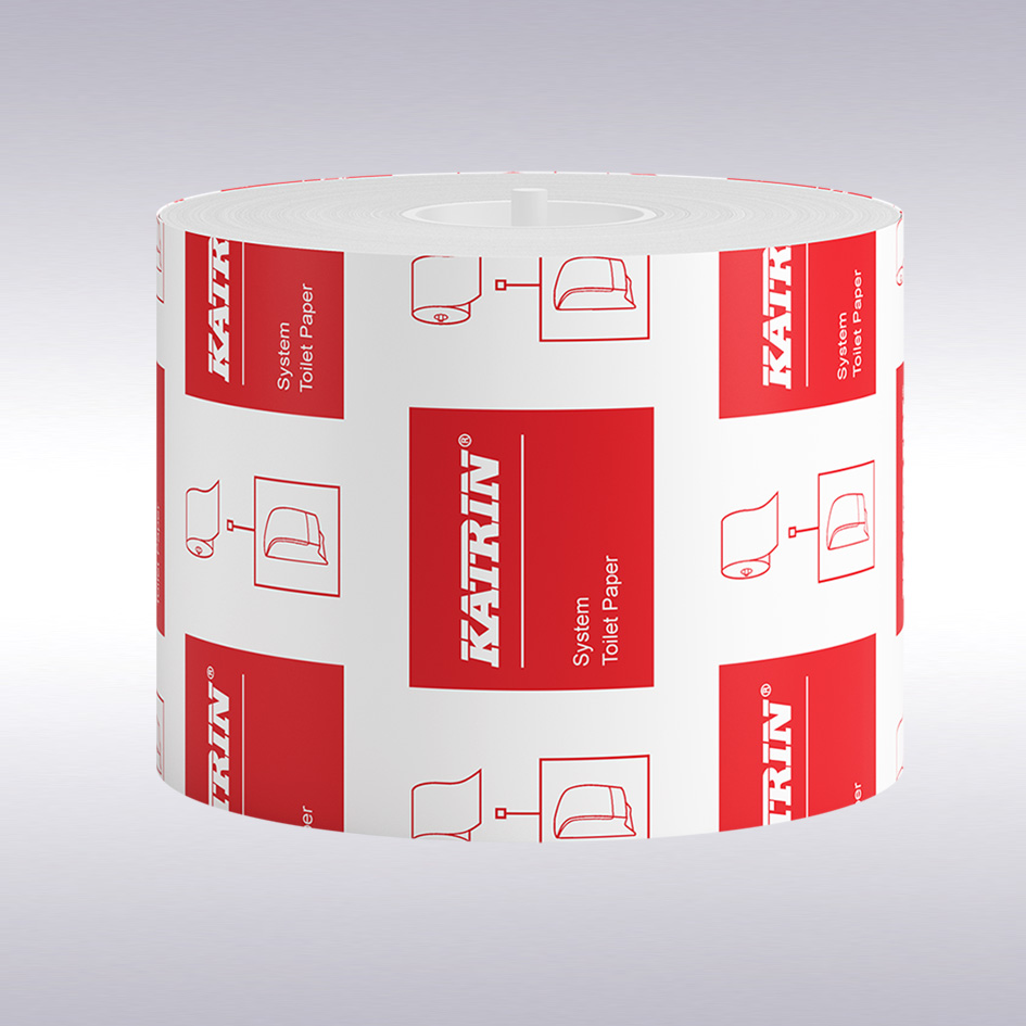 Katrin Systeem toiletpapier ECO, 2 laags, tissue, 92 meter, 36 rol