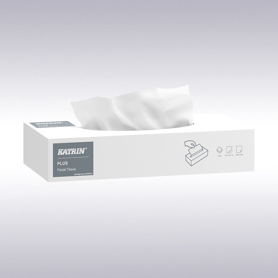 Katrin Plus Facial, 2 laags, cellulose -N-