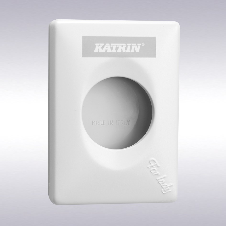 Katrin Hygiënezakjes dispenser wit -N-