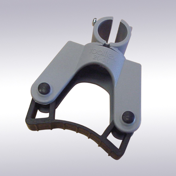 Toolflex steelklem 22 mm/20-30 mm voor zowel werkwagens met ronde buis als muurbevestiging -N-