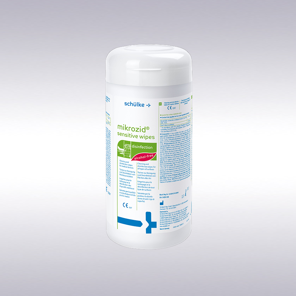 Mikrozid sensitive wipes alcoholvrij 13744N, 10 x 200 stuks -N-
