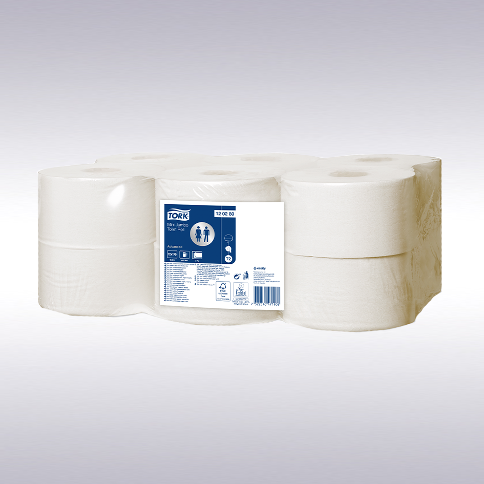 Tork Mini Jumbo Toilet Roll Advance