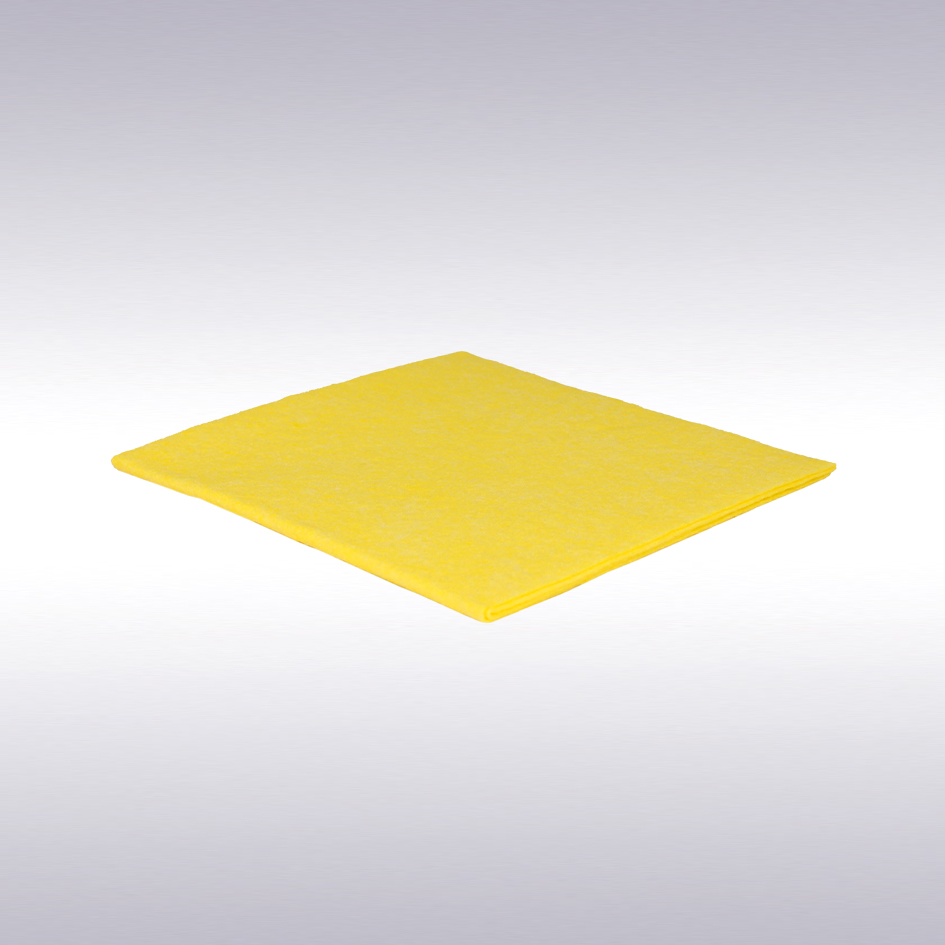 Non-woven doek geel - vpe 65 -N-
