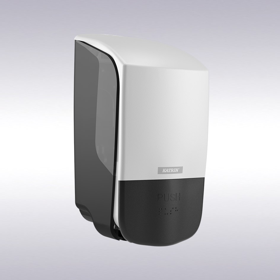 Katrin zeep en foam dispenser 500 ml wit -N-