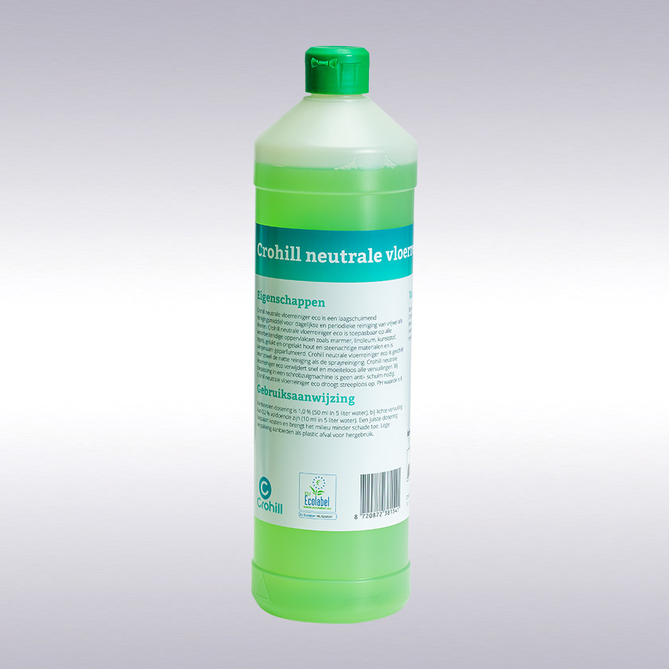 Crohill neutrale vloerreiniger eco, 6 x 1 liter