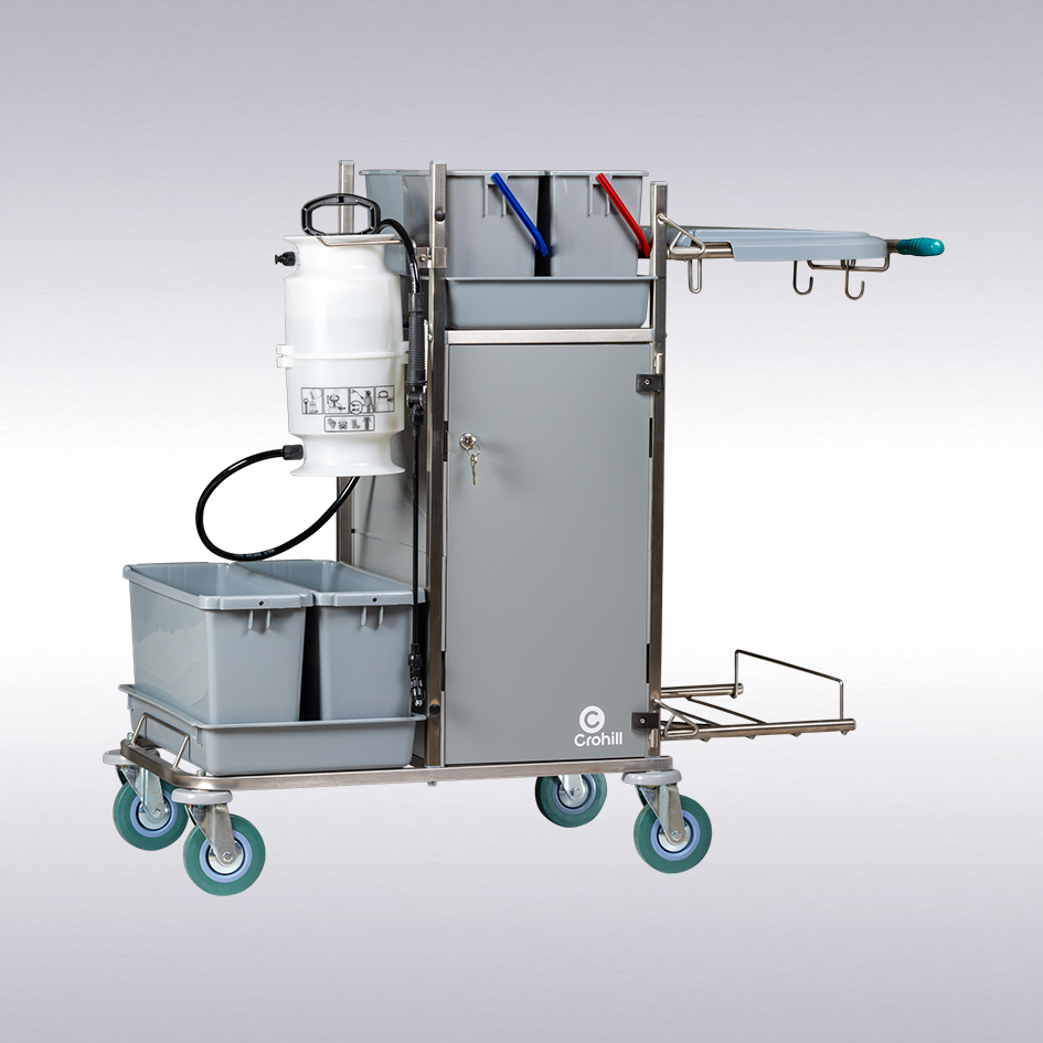 Crohill spraywerkwagen - RVS -N-