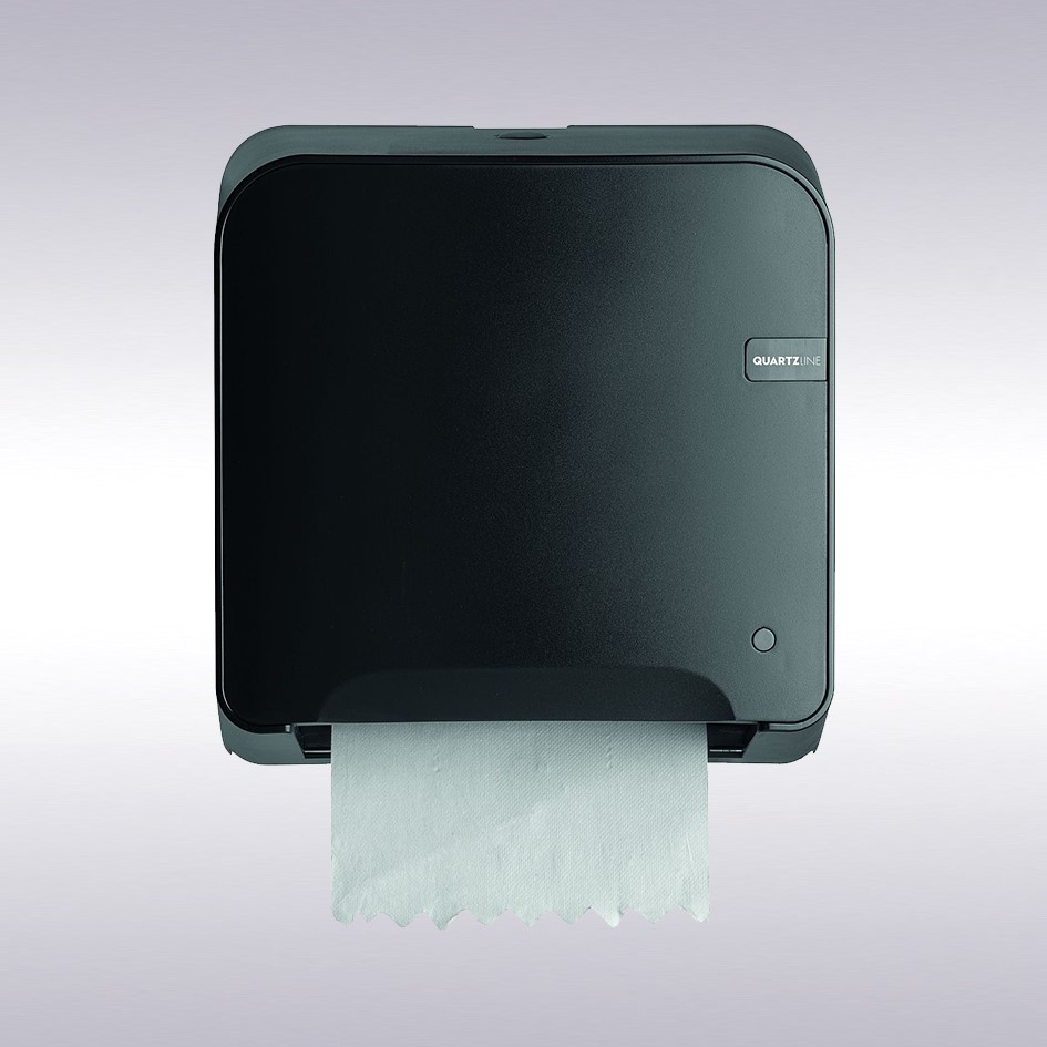 Quartz handdoekrol automaat Mini Matic XL zwart -N-