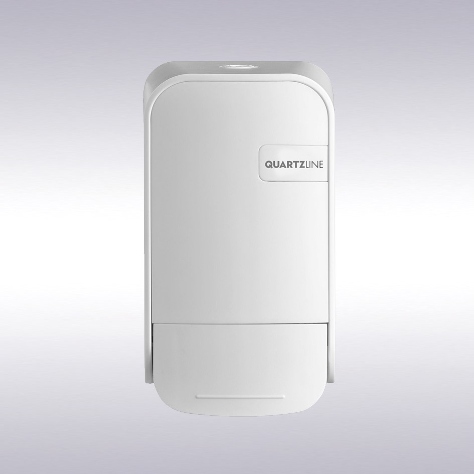 Quartz zeepdispenser, foam en toiletseatcleaner wit 400 ml -N-