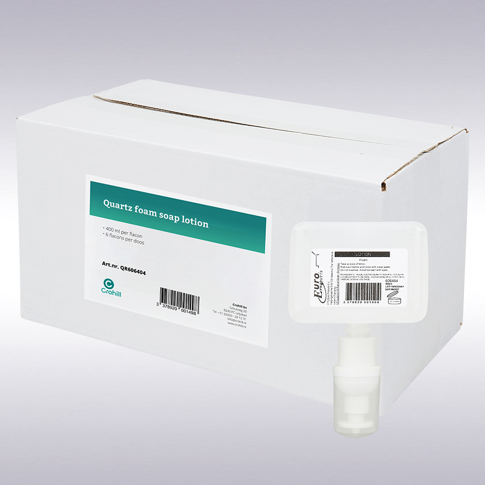 Quartz foam lotionzeep, 6 x 400 ml