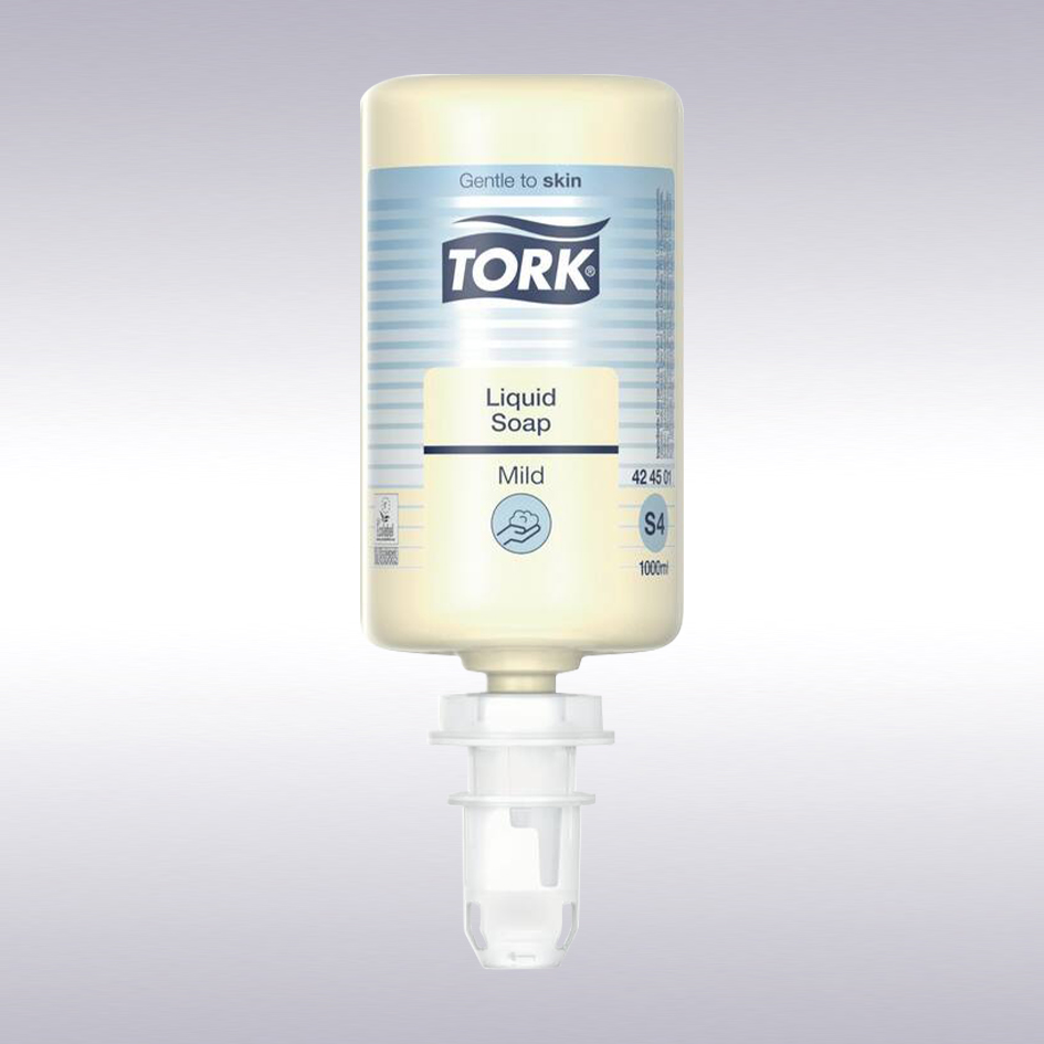 Tork premium milde vloeibare zeep S4, 6 x 1 liter
