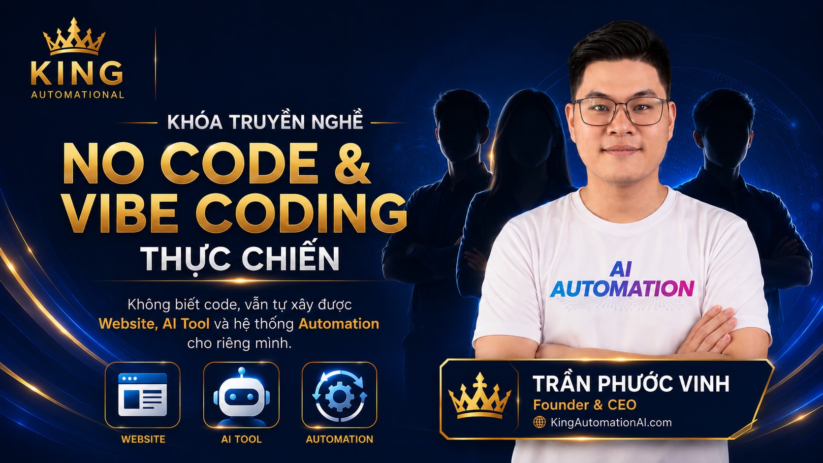 Khóa Truyền Nghề No Code & Vibe Coding Thực Chiến