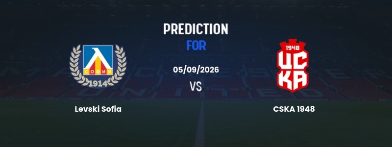 Levski Sofia 1–0 CSKA 1948: Result & AI Prediction - First League