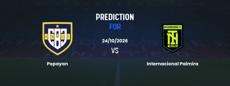 AI Prediction: Popayan vs Internacional Palmira - Primera B 25/10