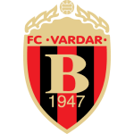 Logo do Vardar de Macedónia do Norte Vardar