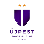 Logo of the Újpest from Hungary Újpest