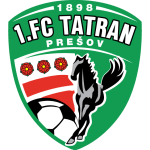 Logo do Tatran Prešov de Eslováquia Tatran Prešov