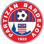 Logo of the Partizán Bardejov from Slovakia Partizán Bardejov