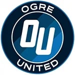 Logo of the Ogre United from Latvia Ogre United