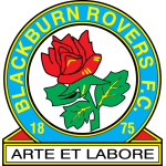 Logo of the Blackburn Rovers from England Blackburn Rovers logo