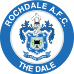 Logo of the Rochdale from England Rochdale logo