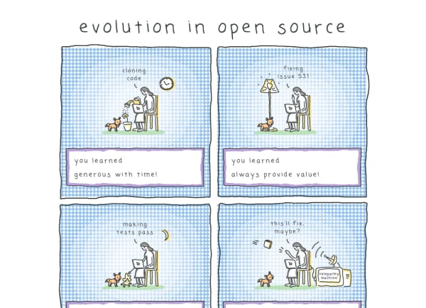 evolution in open source