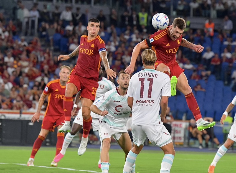 Hasil AS Roma vs Salernitana di Liga Italia 2023-2024: Dwigol Andrea Belotti Selamatkan Il Lupi