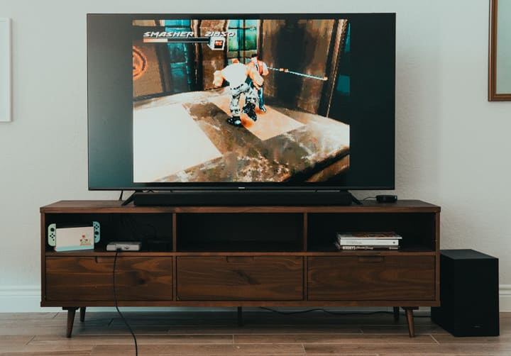 PSC on the TV
